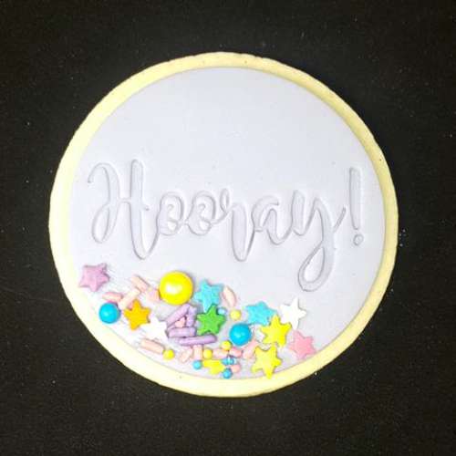 Cookie Embosser - Hooray